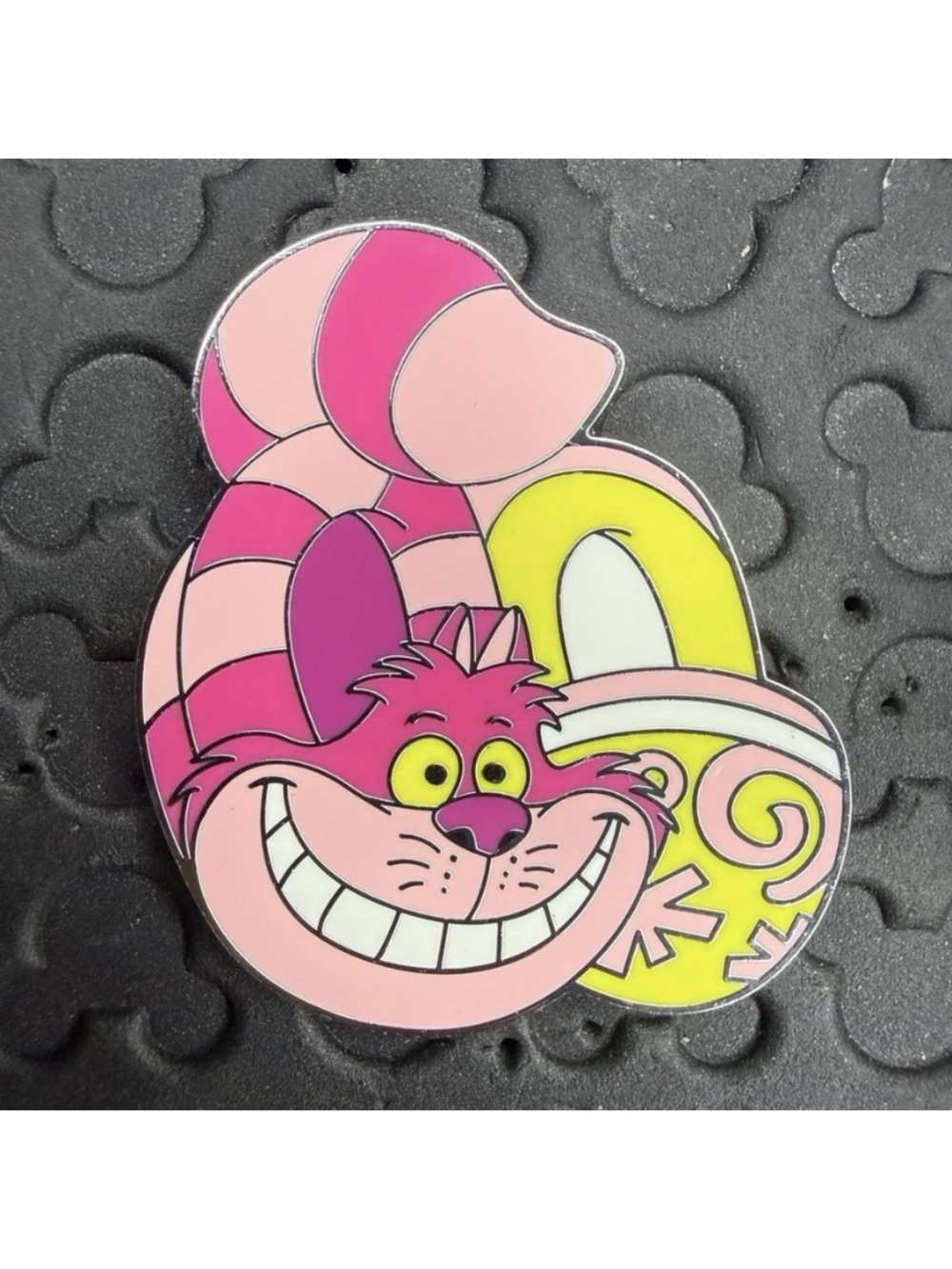 Disney parks Alice in wonderland Cheshire Cat magical mystery slipper pin